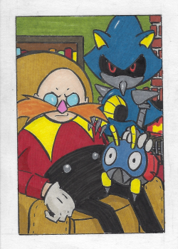 Dr. Robotnik and Badniks (Sonic the Hedgehog)